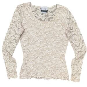 Vintage Michi Collection Sportswear Lace Top
